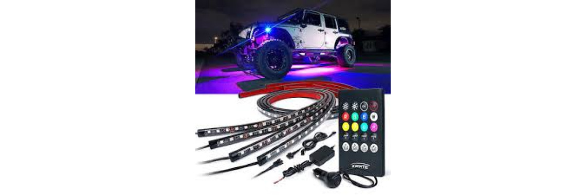 Xprite Flexible LED Neon Light Strip 12V RGB