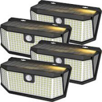 Aootek Solar Motion Sensor Light 182 LED