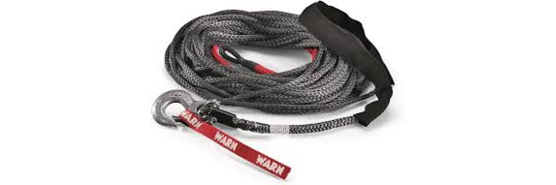 Corde Synthétique WARN Spydura 12mm pour Treuil 4x4 Haute Résistance
