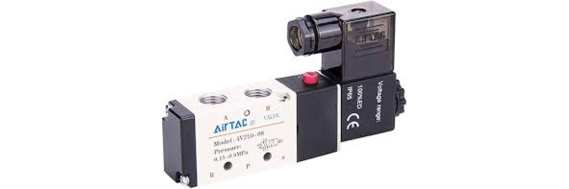 Airtac 4V210-08 Electrovanne Pneumatique 12V