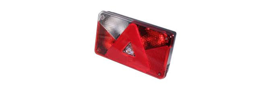 Aspöck Multipoint V Feu Arrière LED 12V
