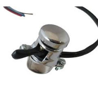 Interrupteur Klaxon Universel Tige Longue 12V Moto Vélo Ancien