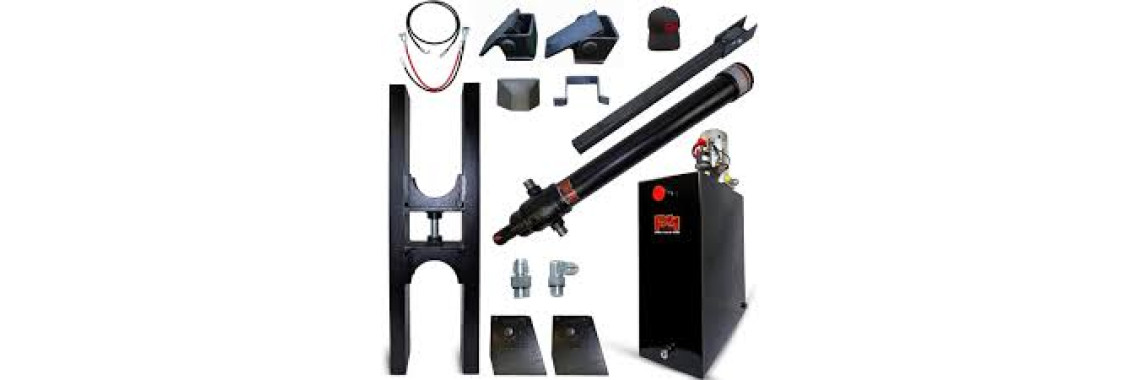 Kit Vérin Hydraulique Hyva 179-3 pour Benne Basculante 3 Étages Haute Puissance