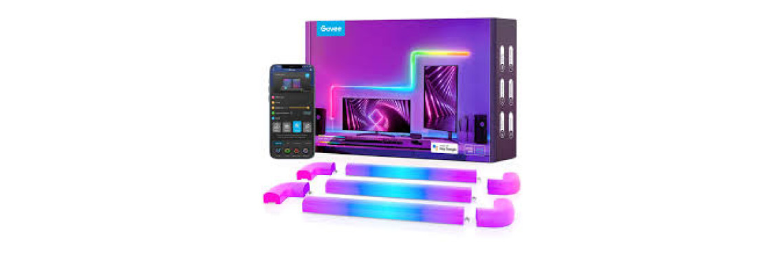 Govee Glide RGBIC Smart Wall Light Neon Gaming