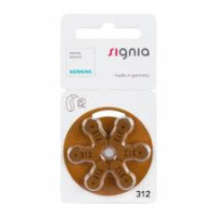 Siemens Signia AccuPower Pile Rechargeable 312 pour Appareil Auditif