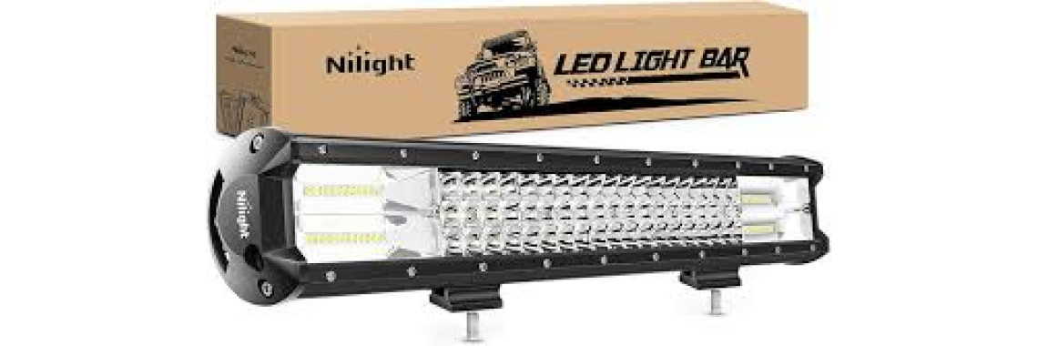 Nilight 288W LED Light Bar 24V