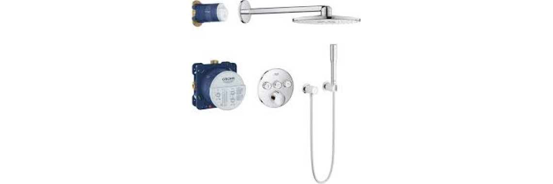 Temporisateur de Douche Électronique Grohe EcoButton Shower Timer