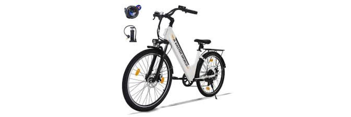 AVDLEU Vélo Électrique 26'' 250W Batterie 48V 15Ah